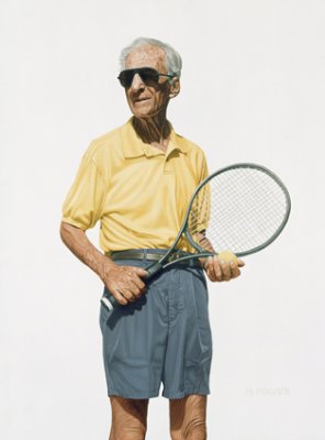 My Father with a Tennis Racket