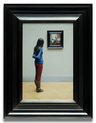 Girl with Vermeer