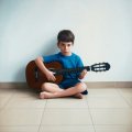 Michael with Guitar 2013
